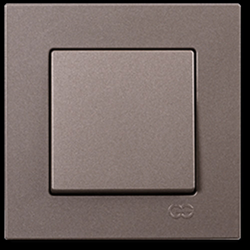 Günsan Eqona Metallic Antrasit Anahtar (Çerçeve Hariç)