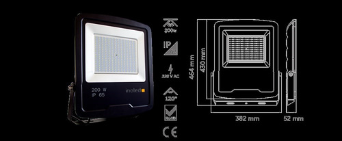 Inoled Elegant 200w SMD Led Projektör 6500K Beyaz