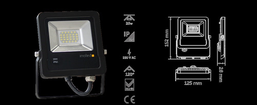 Inoled Elegant 20W SMD Led Projektör 6500K Beyaz