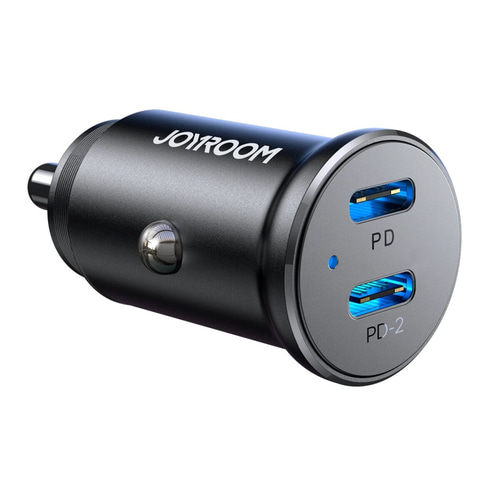 JOYROOM JR-CCN06 30W 2C MINI METAL CAR CHARGER