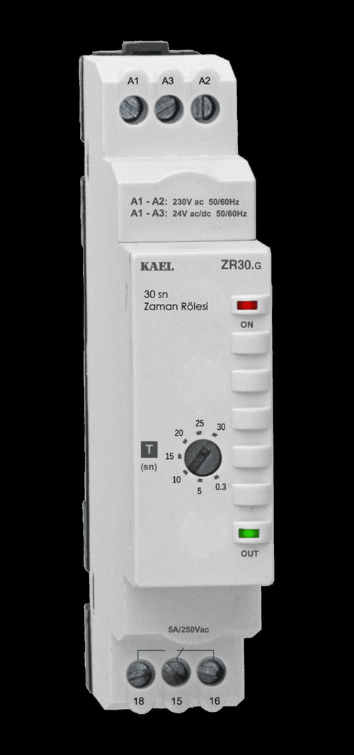 Kael ZR30.G 0,3 - 30 sn Zaman Rölesi
