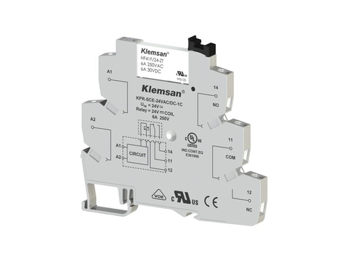 Klemsan 270810 KPR-SCE-24VAC/DC-1C 1 C/0 PLC Röle