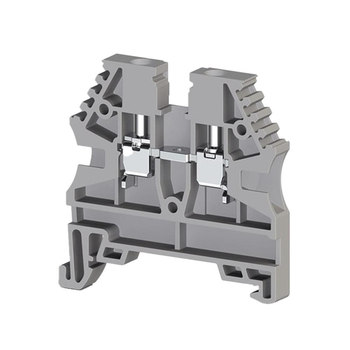 Klemsan 304126 AVK 2,5 Beyaz 2,5 mm², Vida bağlantılı, Tek katlı geçiş klemensi, Yalıtım Malzemesi PA, Beyaz