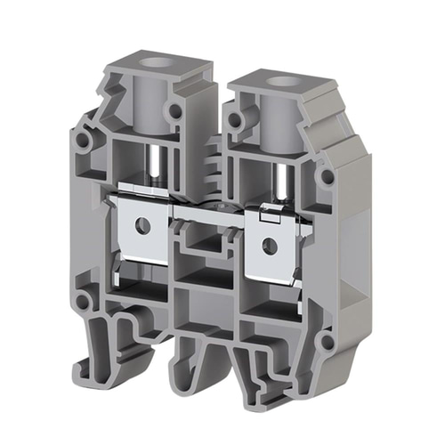 Klemsan 304240 AVK 16 RD Gri 16 mm², Vida bağlantılı, Tek katlı geçiş klemensi, Yalıtım Malzemesi PA, Gri