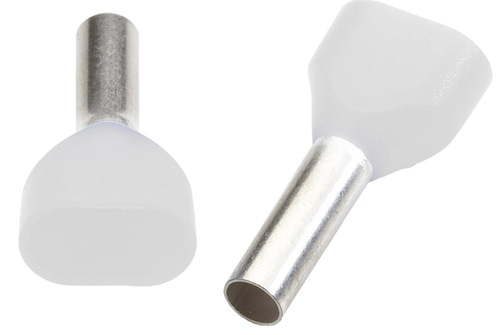 Klemsan 572020 IKY 2x0,75/8 0,75 mm² Kablo çapına uygun çift girişli izoleli yüksük 500 Adet