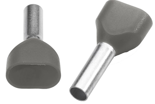 Klemsan 572060 IKY 2x4,0/12 4 mm² Kablo çapına uygun çift girişli izoleli yüksük