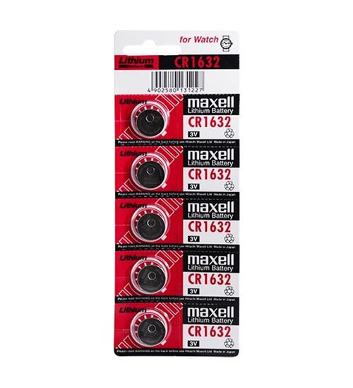 MAXELL CR-1632 LİTYUM PİL 5Lİ