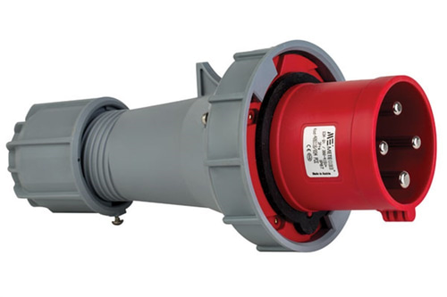 Mete 4X63A. IP67 Düz Fiş 3P+E