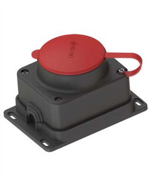 Nead 3x25A. Kauçuk Duvar Prizi