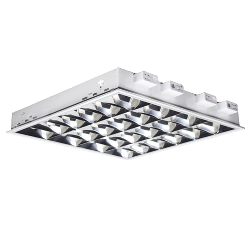 Pelsan 4x18W Sıva Altı 7 Lamel Çift Parabolik Ofis Armatürü