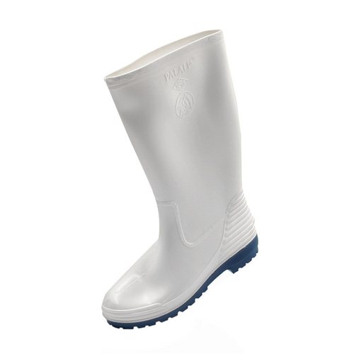 Pvc Garson Çizme  Beyaz Uzun 36 cm- Palalı
