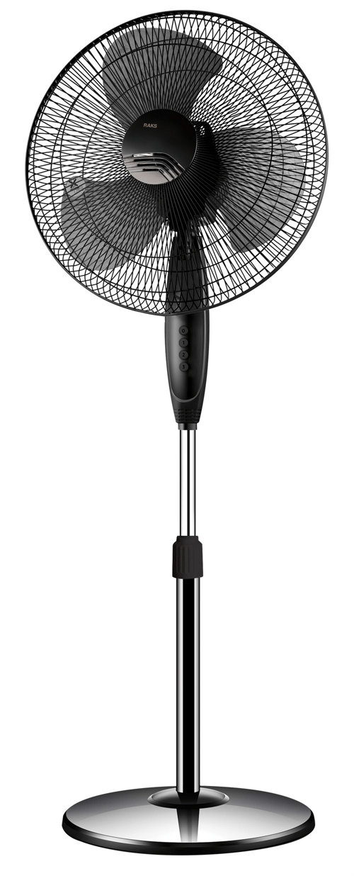 Raks SF 16 Max Ayaklı Vantilatör Siyah 40 Cm 3 Kanat Pervaneli