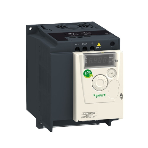 Schneider ATV12HU22M2 Hız Kontrol Cihazı Atv12 - 2,2Kw - 3Hp - 200..240V - 1Fz - Soğutma Bloklu