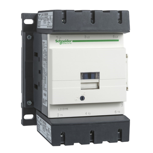 Schneider LC1D115M7 Tesys D Kontaktör - 3P(3 Na) - Ac-3 - <= 440 V 115 A - 220 V Ac Bobin