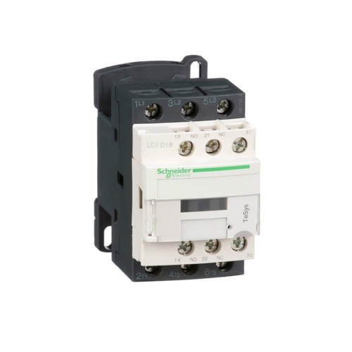 Schneider LC1D18B7 Tesys D Kontaktör - 3P(3 Na) - Ac-3 - <= 440 V 18 A - 24 V Ac Bobin