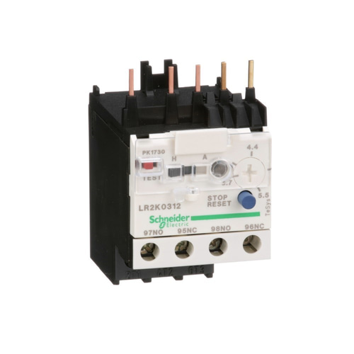 Schneider LR2K0312 Tesys K - Diferansiyel Termal Aşırı Yük Röleleri - 3,7...5,5 A - Sınıf 10A