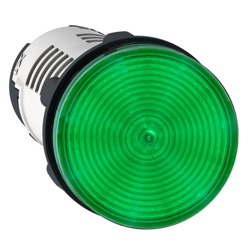 Schneider XB7EV03MP Yuvarlak Pilot Işığı Ø 22 - Yeşil - Entegre Led - 230 V - Vida Kelepç Terminali