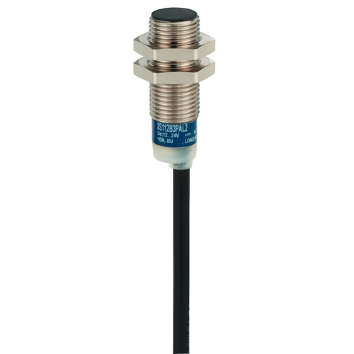 Telemecanique XS612B1MAL2 Endüktif Sensör Xs6 M12 - U53Mm - Pirinç - Sn4Mm - 24..240Vac/Dc - Kablo 2M
