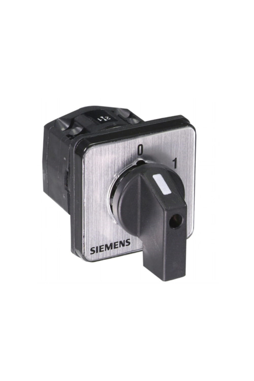Siemens 3LF0122-4AC00 3LF0.22 Paket Şalter, 0-1 Açma Kapama, Trifaze, 20A