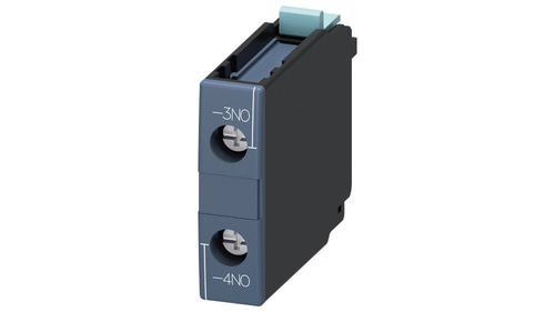 Siemens 3RH1921-1CA10 Yardımcı Kontak, Vidalı Terminal, NO, Geçirerek Takma