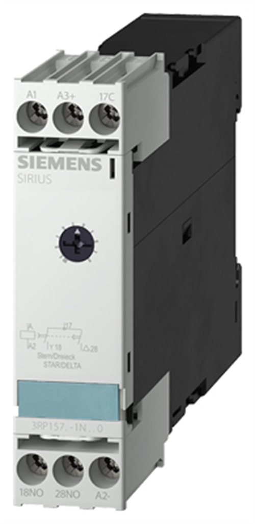 Siemens 3RP1574-1NP30 Sirius Elektronik Zaman Rölesi Yıldız Üçgen , 1-20 s