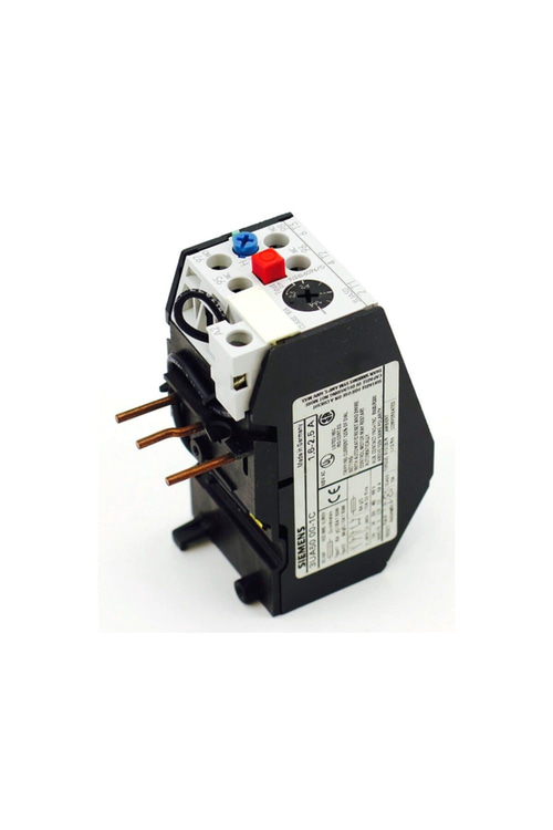 Siemens 3UA5200-2B 12.5-20A; Termik Röle;  Faz  Korumalı; Çevre Sıcaklığına Uyumlu; El Ve Otomatik Konumlu; Kontaktör Üz