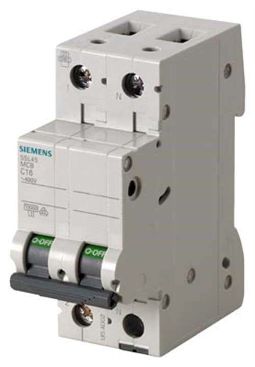 Siemens 5SL4525-7 25A; 1+N; 70Mm Otomat; Anahtarlı Otomatik Sigorta; 10Ka; C Tipi; Yavaş Karakterli