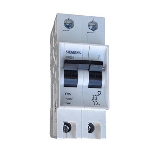 Siemens 5SQ2570-2YA63 63A; 1 FAZ+NÖTR; >N< Otomat; Anahtarlı Otomatik Sigorta; 3kA; C Tipi;