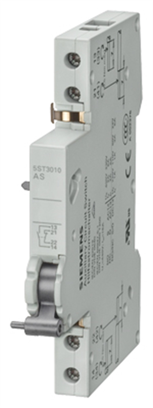Siemens 5ST3010 Yardımcı Kontak Bloğu; 5SP4 Ve 5SY İçin; 1No+1Nc; Ac 230V; 6 A