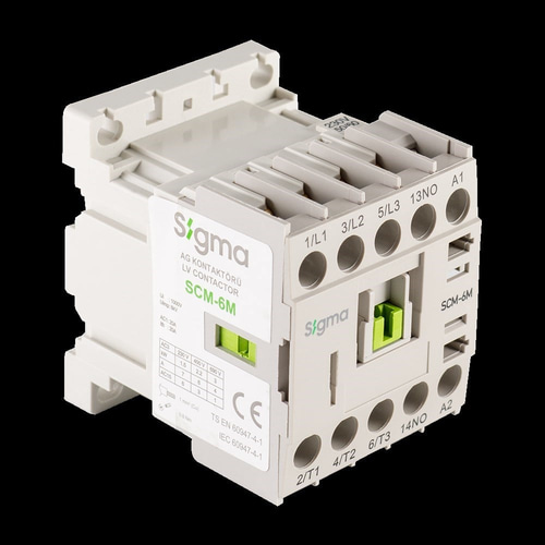 Sigma SCM-16M 7,5 kW 16A 230V Alçak Gerilim Güç Kontaktörü