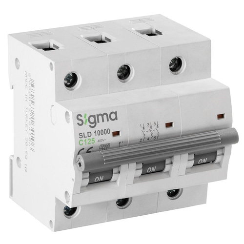 Sigma SLD10000 10kA 4P C125 Otomatik Sigorta