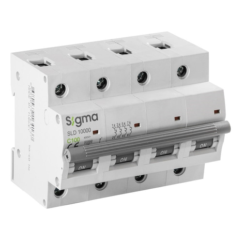 Sigma SLD10000 10kA 4P C80 Otomatik Sigorta