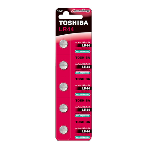 TOSHIBA LR44 ALKALİN PİL 5Lİ