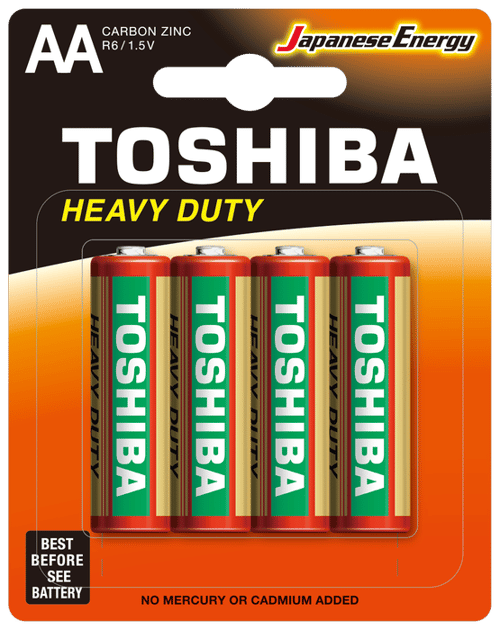 TOSHIBA R6KG BLS. KALEM PİL 4LÜ 
