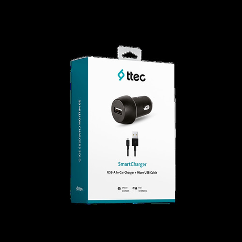 TTEC 2CKS20MS 2.1A ARAÇ ŞARJ ALETİ+MİCRO USB KABLO