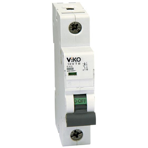 Viko 10VTB-1C63 10kA C tipi 1x 63A Otomatik Sigorta