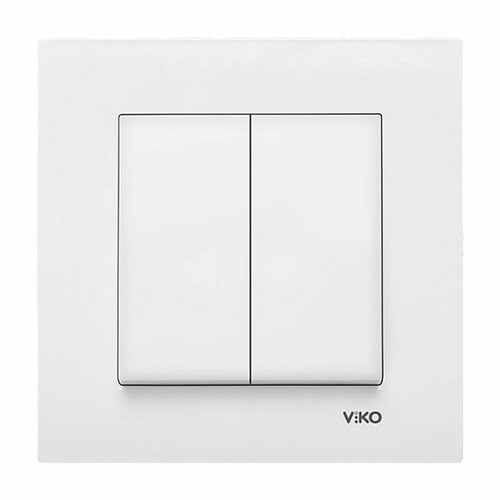 Viko Karre/Meridian Beyaz Komütatör (Çerçeve Hariç)