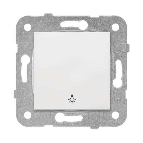 Viko Karre/Meridian Beyaz Light Anahtarı (Çerçeve Hariç)