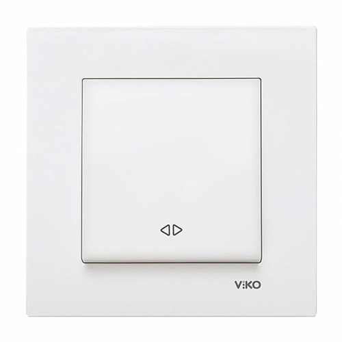 Viko Karre/Meridian Beyaz Permütatör (Çerçeve Hariç)