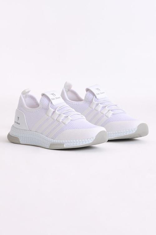 Çocuk Unisex Beyaz Spor Ayakkabı Tbqnt