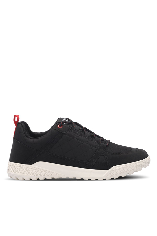 TERENTIY IN Erkek Siyah Kırmızı Sneaker SA24OE073