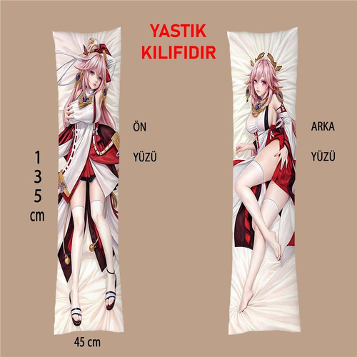 Anime Karakter Sarılma Yastığı Kılıfı 