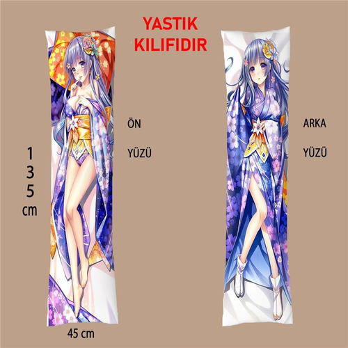 Anime Karakter Sarılma Yastığı Kılıfı 