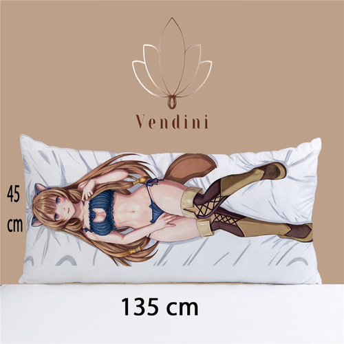 Anime Karakter Sarılma Yastığı Kılıfı 