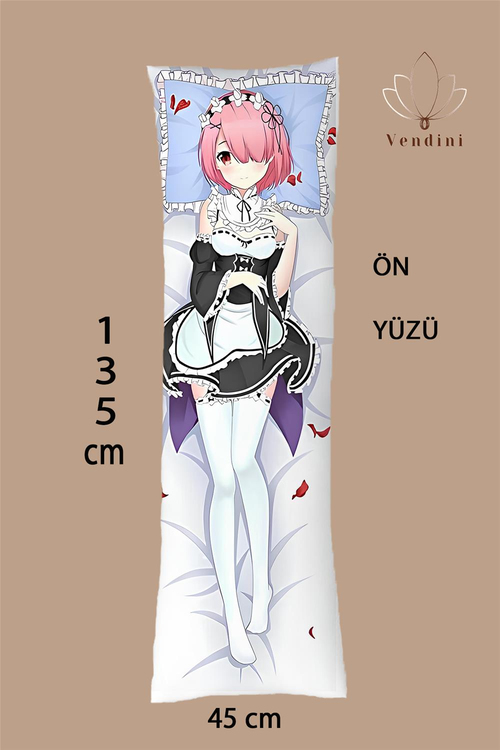 Anime Karakter Sarılma Yastığı Kılıfı 