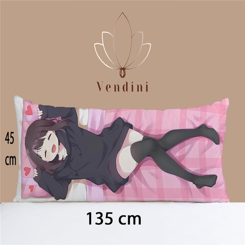 Anime Karakter Sarılma Yastığı Kılıfı 