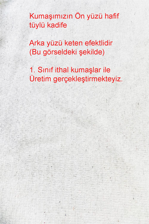 Özel Tasarım Fon  Perde TEK KANAT