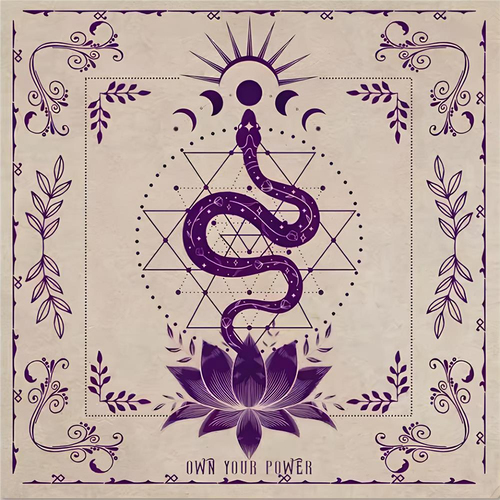 Tarot - Sunak -Altar  Örtüsü