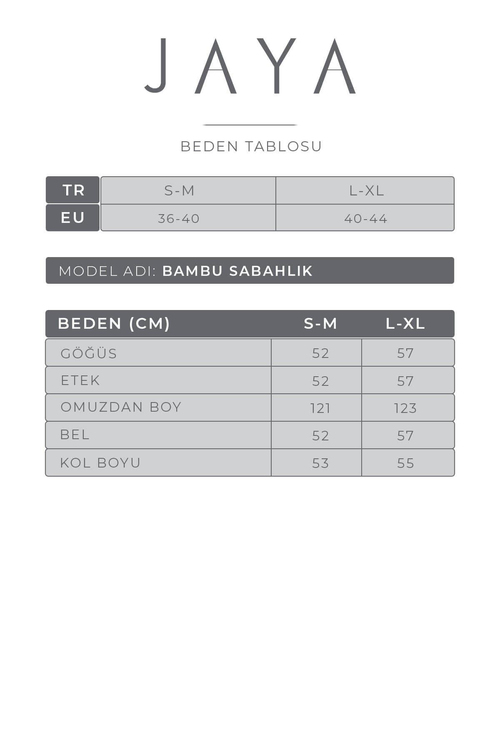 Bambu Sabahlık / Siyah