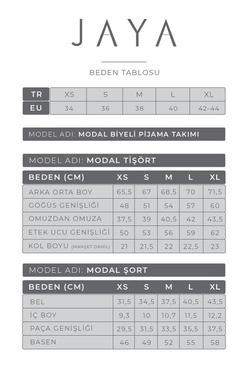 Modal Biyeli Şort / Siyah